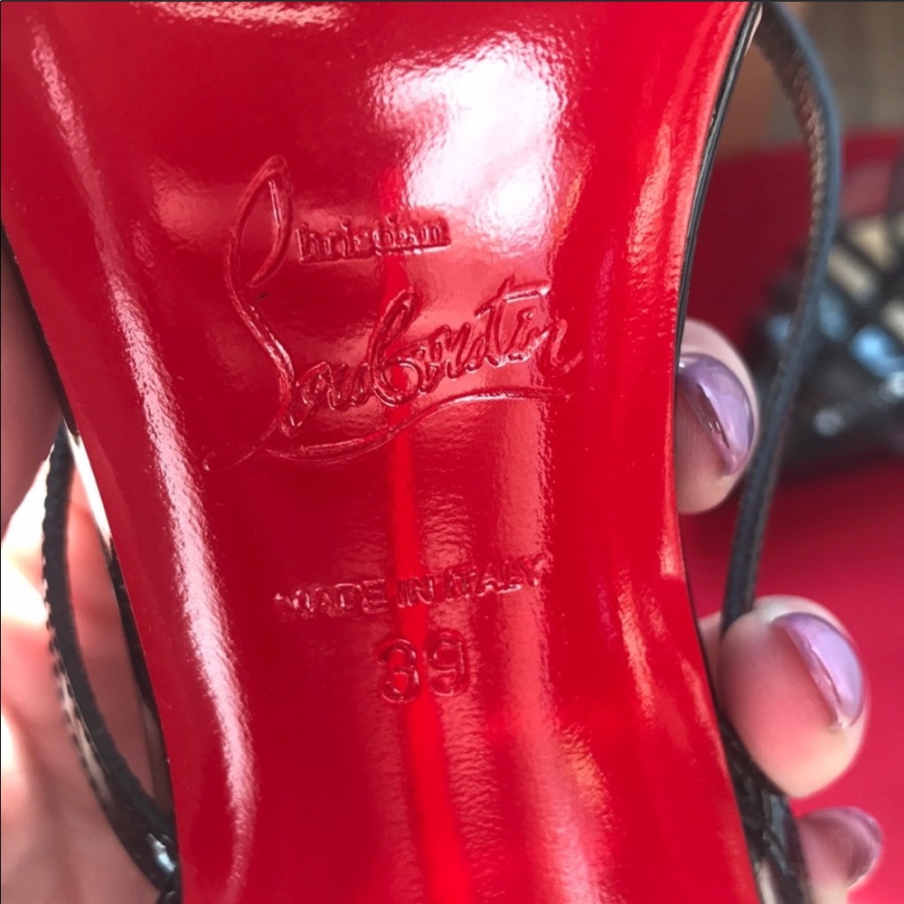 Christian Louboutin size US 8 EU 39 💯 authentic - Picture 3 of 7
